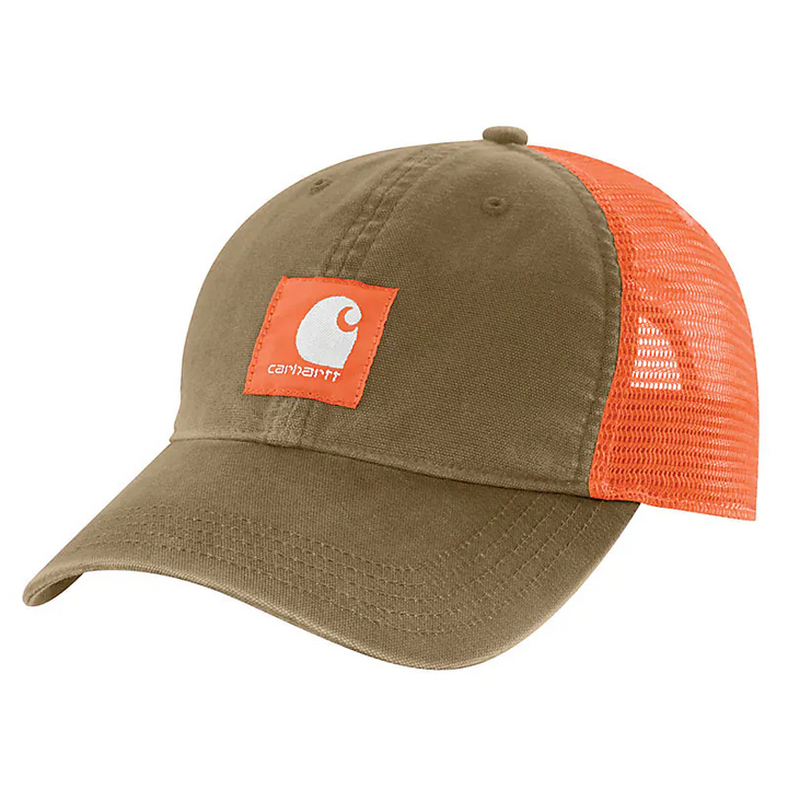 Carhartt Men's Canvas Mesh-Back Cap