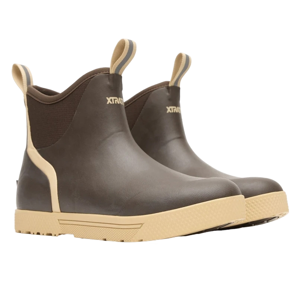 XtraTuf Men's Wheelhouse Ankle Deck Boot
