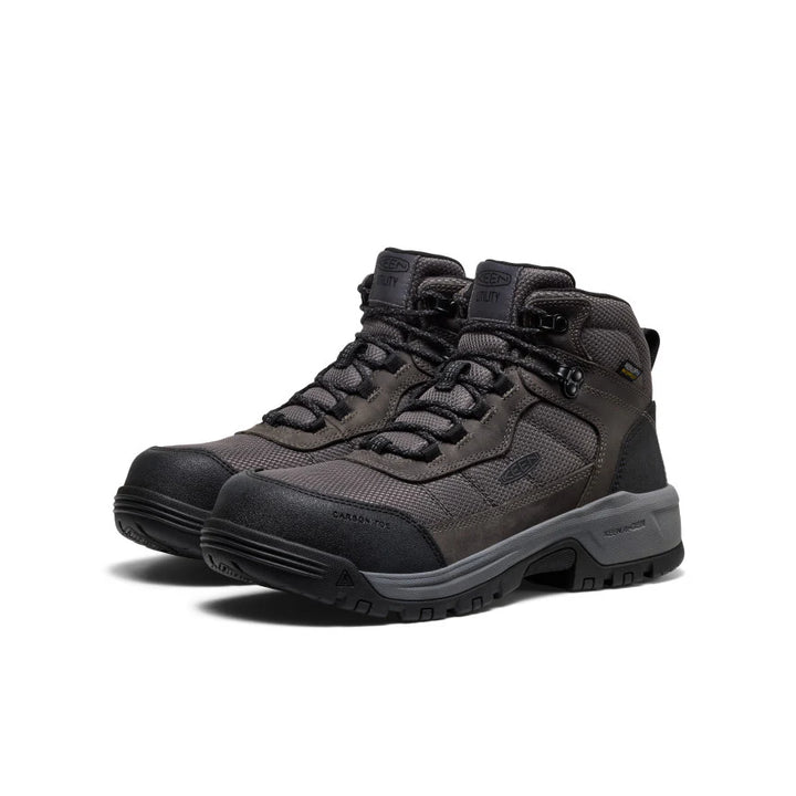 KEEN Men's Skokie Waterproof Work Boot (Carbon Toe)