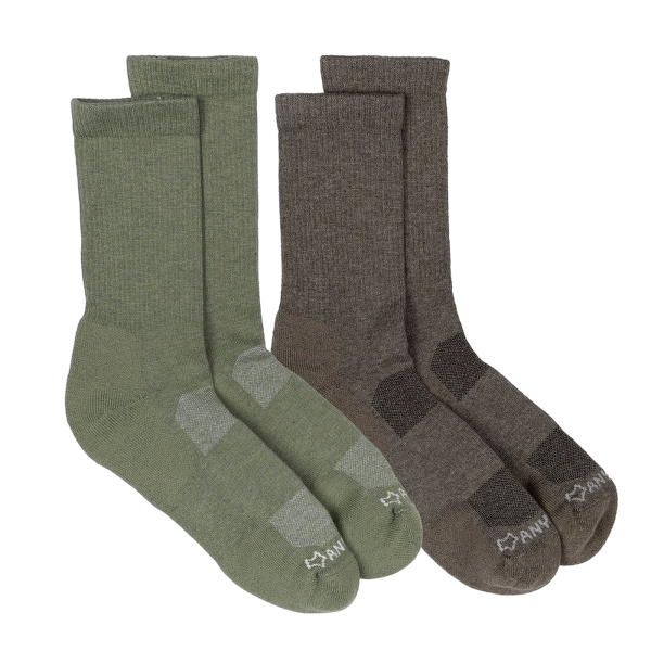 fox-river-womens-anywear-essential-lightweight-crew-sock---2-pack-fern-moss-workwear-wearhouse-work-boots-apparel-safety-gear
