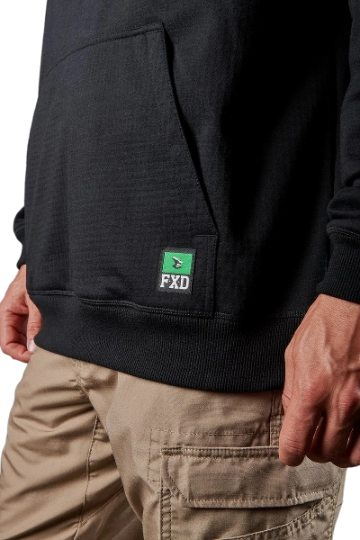 fxd-mens-wf-1-hi-vis-bonded-membrane-fleece-hoodie-black-pocket-workwear-wearhouse-work-boots-apparel-safety-gear
