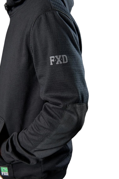 fxd-mens-wf-1-hi-vis-bonded-membrane-fleece-hoodie-black-sleeve-workwear-wearhouse-work-boots-apparel-safety-gear
