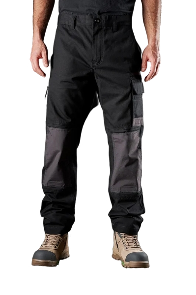 fxd-mens-wp-1--canvas-work-pant-front-black-workwear-wearhouse-work-boots-apparel-safety-gear
