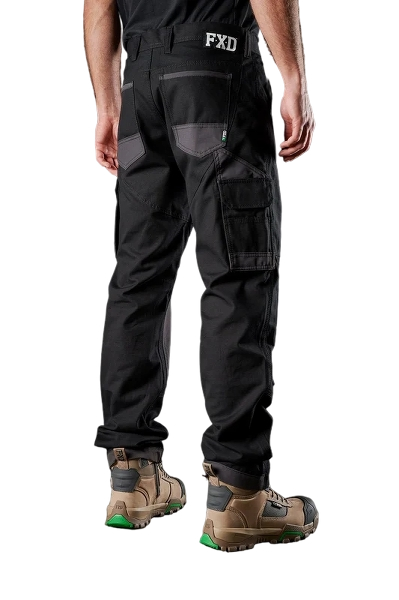 fxd-mens-wp-1--canvas-work-pant-left-black-workwear-wearhouse-work-boots-apparel-safety-gear
