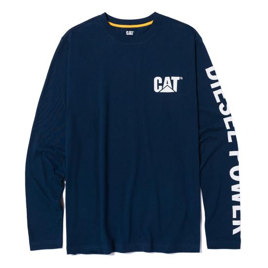 CAT Men's Diesel Power L/S Tee