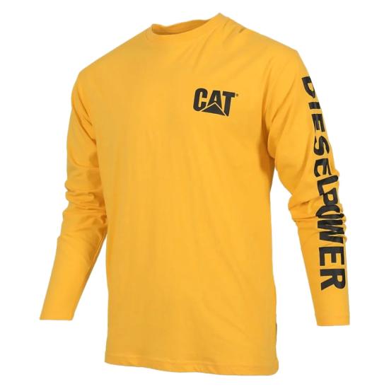 CAT Men's Diesel Power L/S Tee