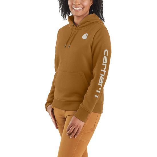 Carhartt Women's Iconic Clarksburg Logo Sweatshirt
