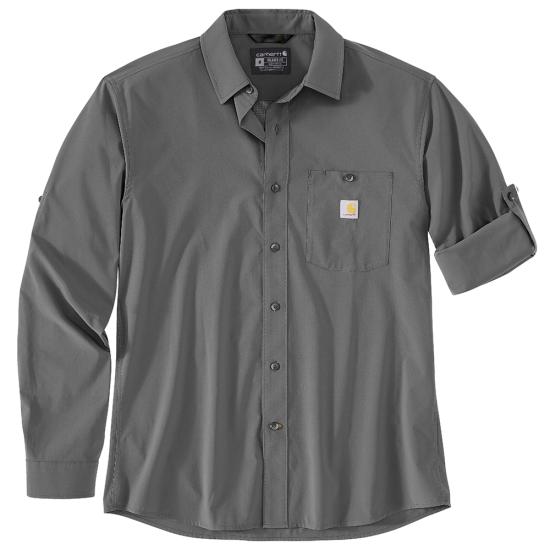Carhartt Men's Force Sun Defender Woven Relaxed Lightweight L/S Shirt