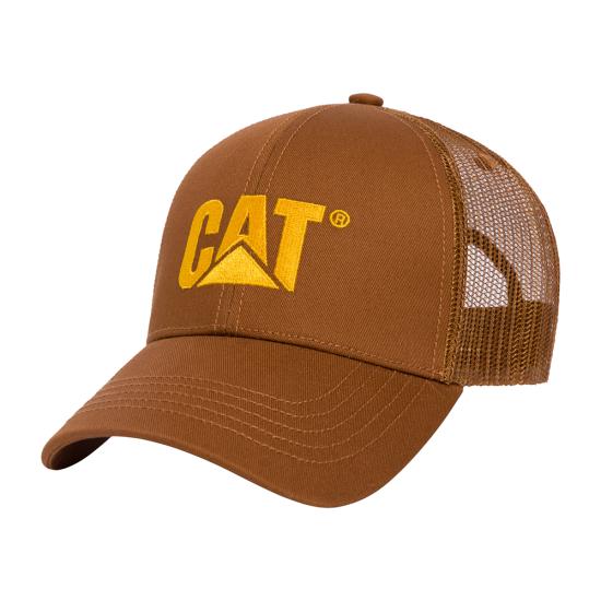 CAT Raised Logo Cap