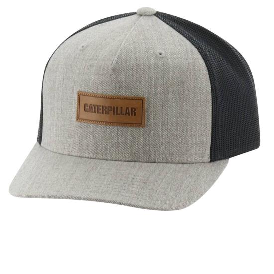 Caterpillar Patch Flat Bill Cap