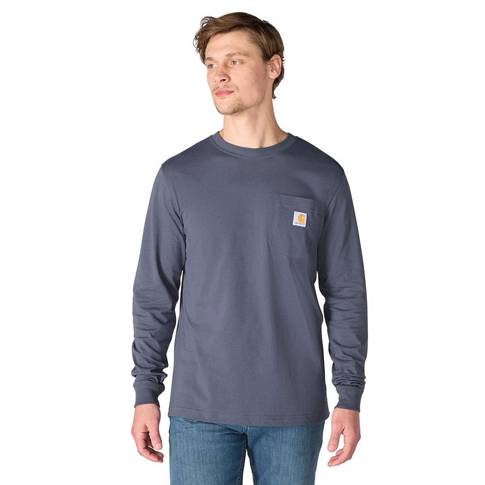 Carhartt Men's Irvine Relaxed Deer Badge Long-Sleeve T-Shirt