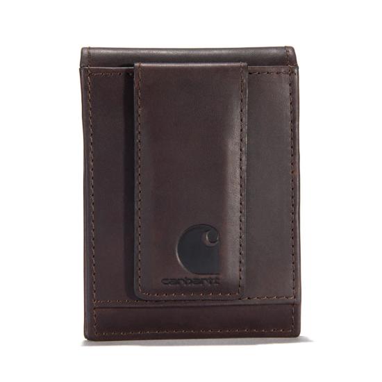 Carhartt Oil Tan Leather Front Pocket Wallet