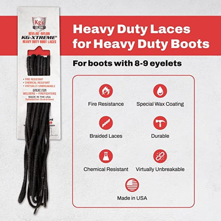 Kg's KG-XTREME Heavy Duty Boot Laces