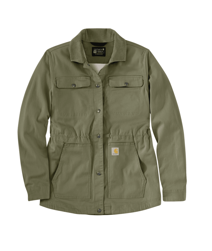 Carhartt Women's TENCEL™ Fiber Series Relaxed Fit Canvas Coat - 1 Warm Rating