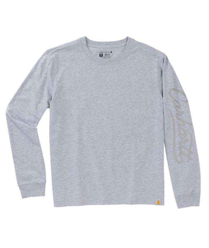 Carhartt Women's Irvine Loose Long-Sleeve Logo T-Shirt