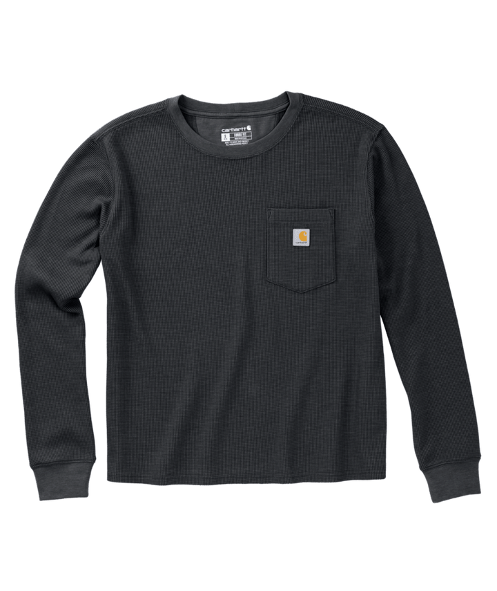 Carhartt Women's Waffle Knit Loose Long-Sleeve T-Shirt
