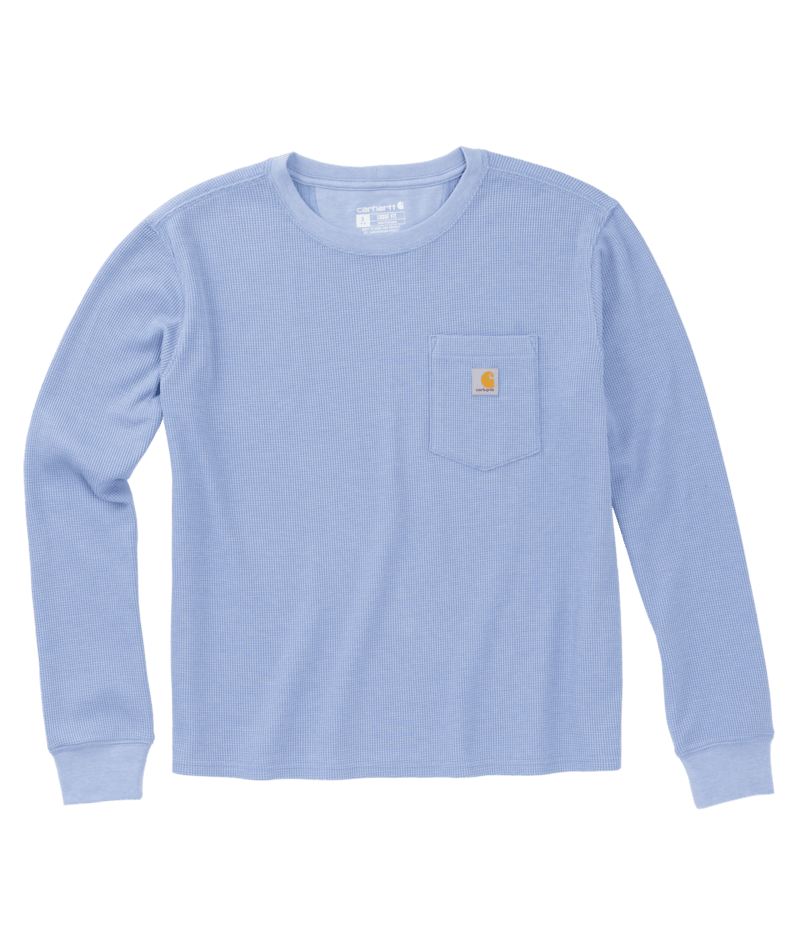 Carhartt Women's Waffle Knit Loose Long-Sleeve T-Shirt