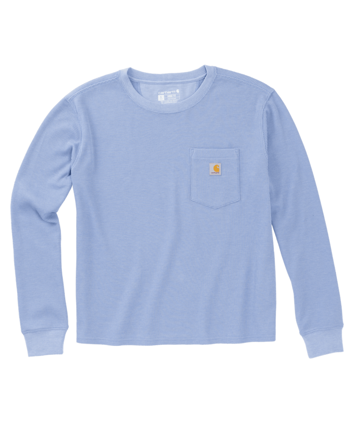 Carhartt Women's Waffle Knit Loose Long-Sleeve T-Shirt