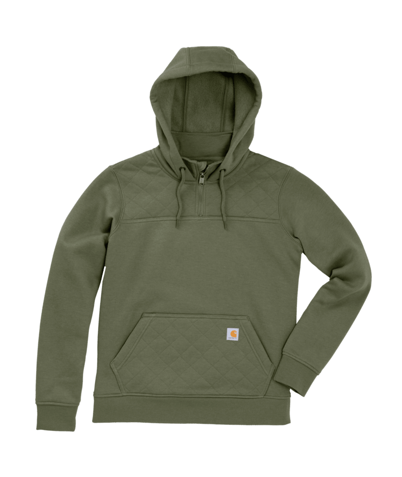 Carhartt Women's Paxton Quilted Quarter-Zip Sweatshirt