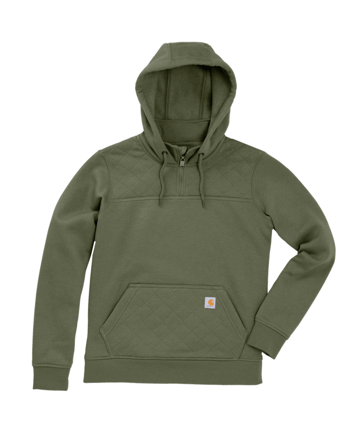 Carhartt Women's Paxton Quilted Quarter-Zip Sweatshirt
