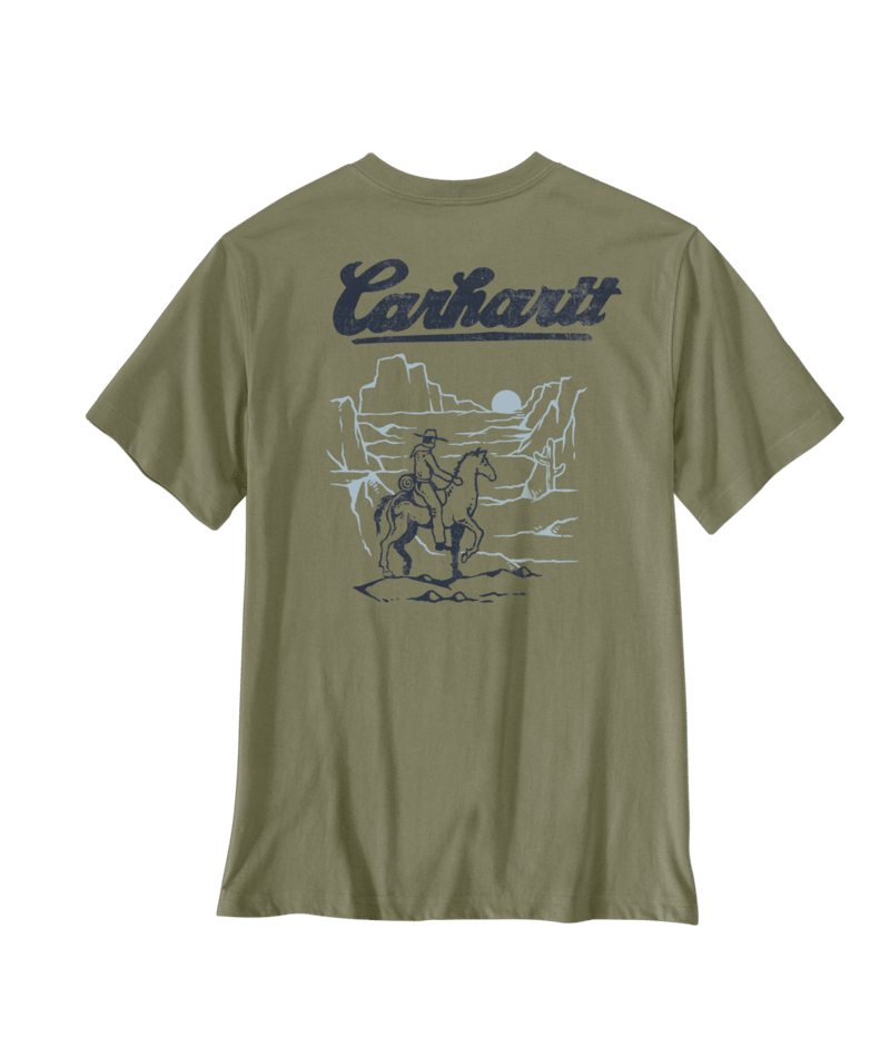 Carhartt Men's Irvine Relaxed Sunset Cowboy T-Shirt