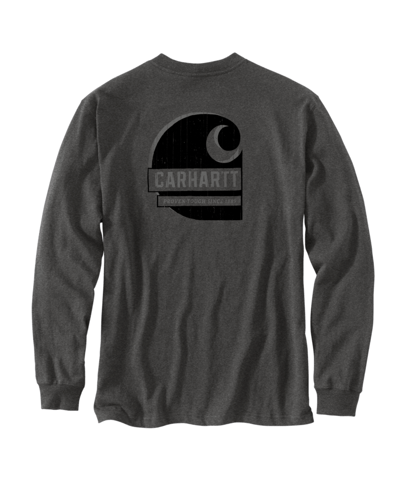 Carhartt Men's Irvine Relaxed Tough C Long-Sleeve T-Shirt
