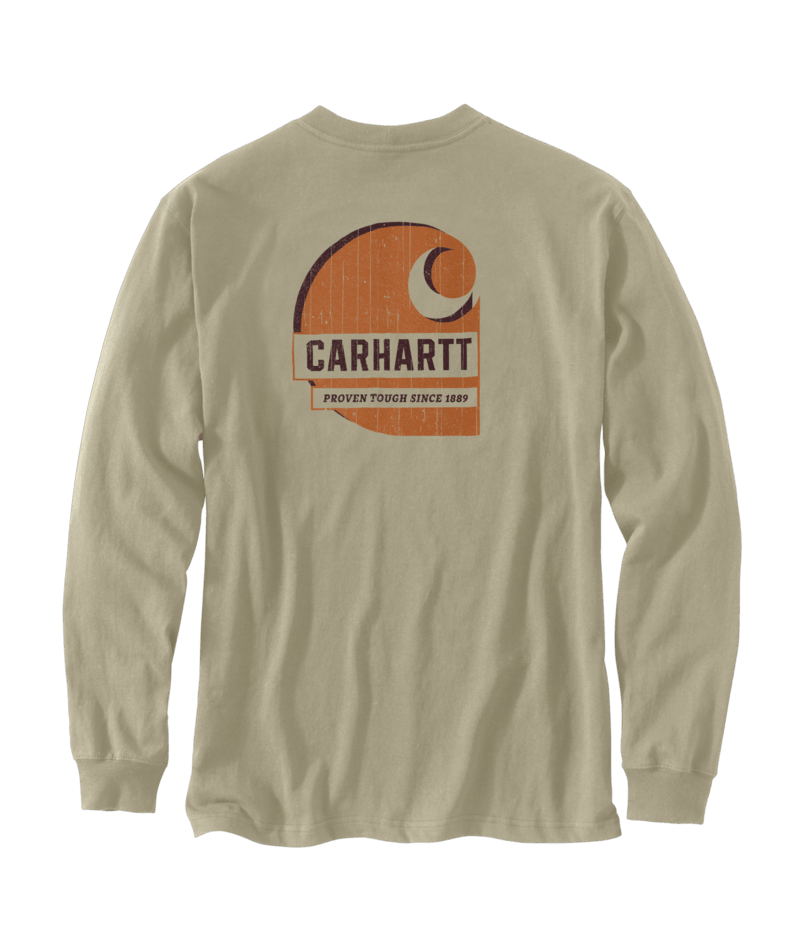 Carhartt Men's Irvine Relaxed Tough C Long-Sleeve T-Shirt