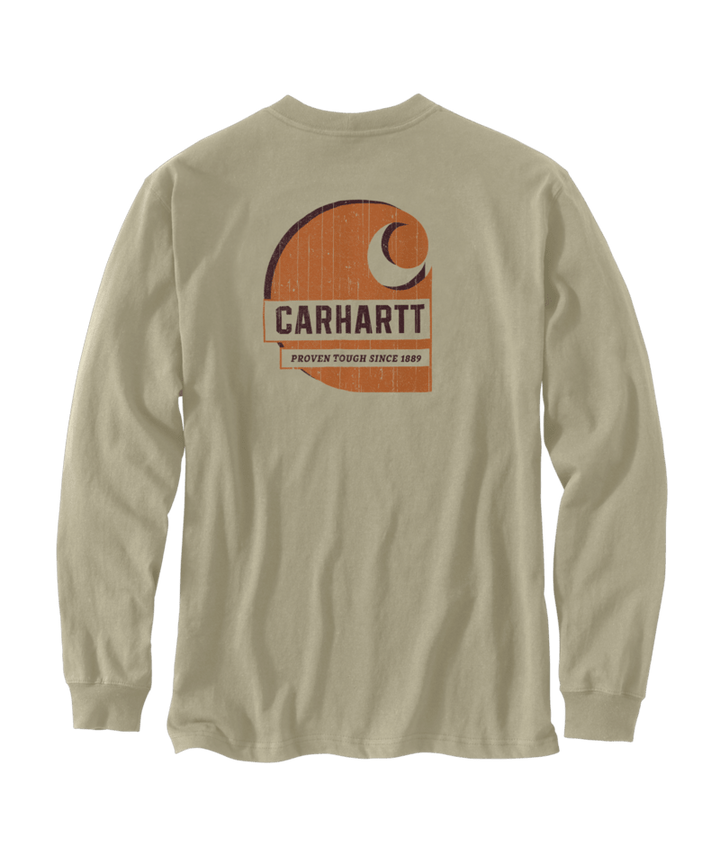 Carhartt Men's Irvine Relaxed Tough C Long-Sleeve T-Shirt