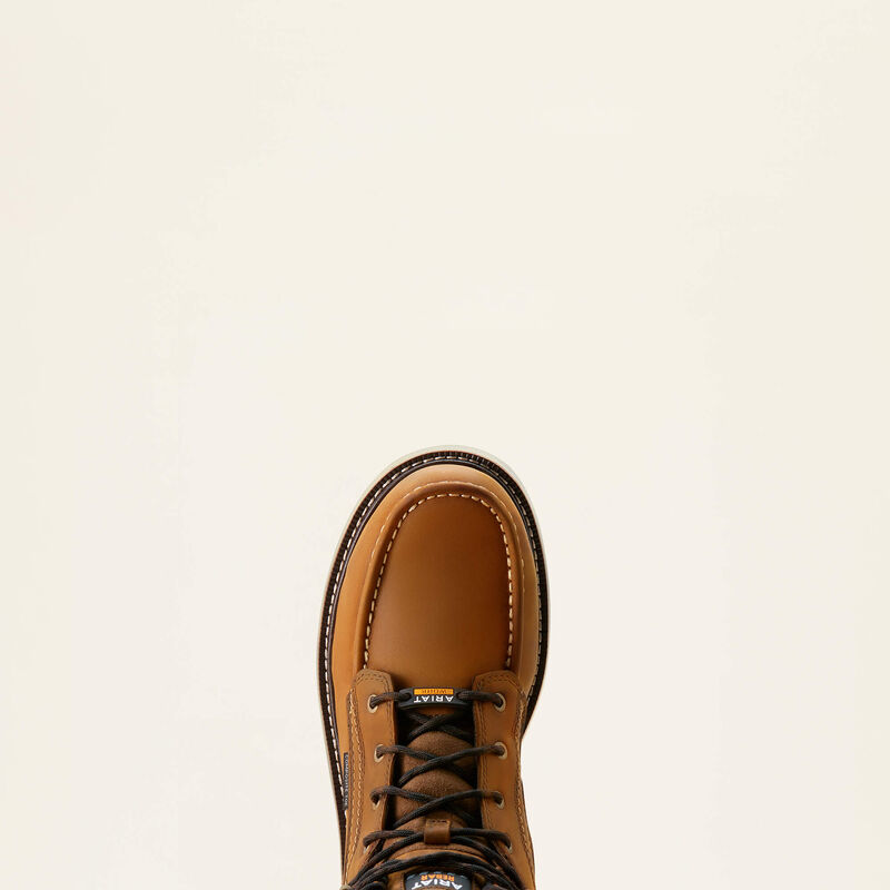 Ariat Men's Rebar Wedge Moc Toe 6" Waterproof Composite Toe