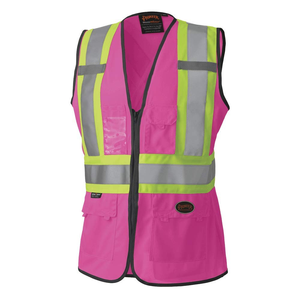 Pioneer High Visibility Women's Surveyor Safety Vest