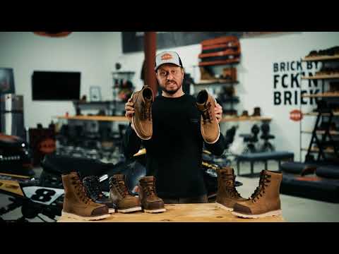 BRUNT Men's The Marin 6" BRUNT Toe Waterproof (Comp Toe)