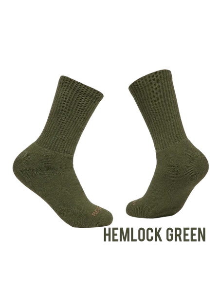 redback-everyday-bamboo-crew-sock-mens-helock-green-workwear-wearhouse-work-boots-apparel-safety-gear
