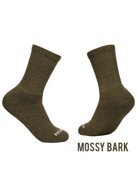 redback-everyday-bamboo-crew-sock-mens-mossy-bark-workwear-wearhouse-work-boots-apparel-safety-gear
