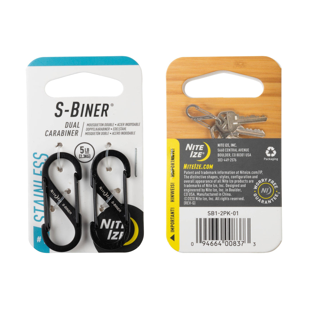 Nite Ize Stainless Steel Dual Carabiner