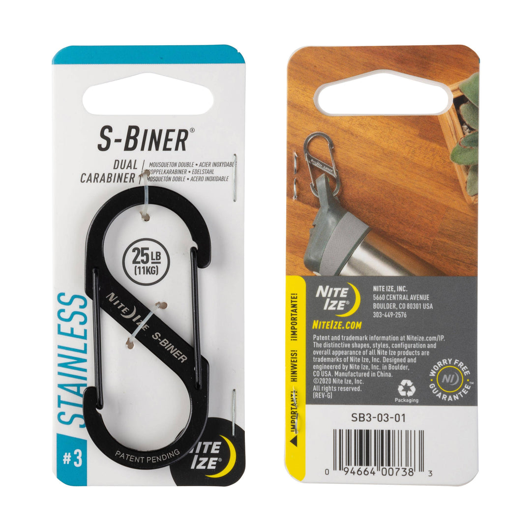 Nite Ize Stainless Steel Dual Carabiner