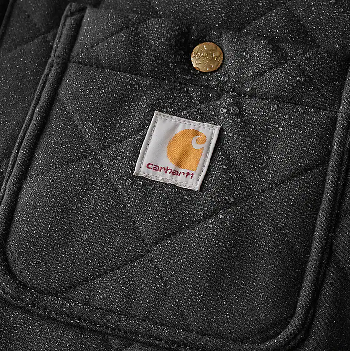 Carhartt Men's Loose Fit Heavyweight Quilted Shirt Jac