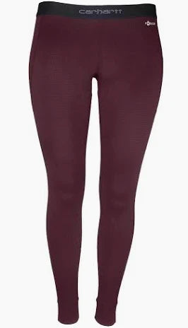 Carhartt Women's Force Midweight Waffle Baselayer Pant