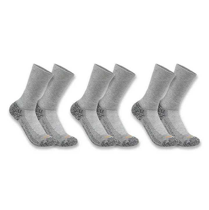 Carhartt Women's Force Midweight Crew Sock 3 Pack
