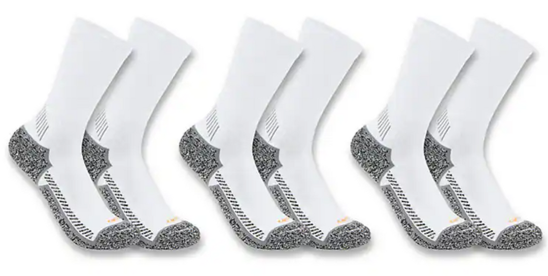 Carhartt Women's Force Midweight Crew Sock 3 Pack