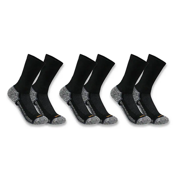 Carhartt Women's Force Midweight Crew Sock 3 Pack