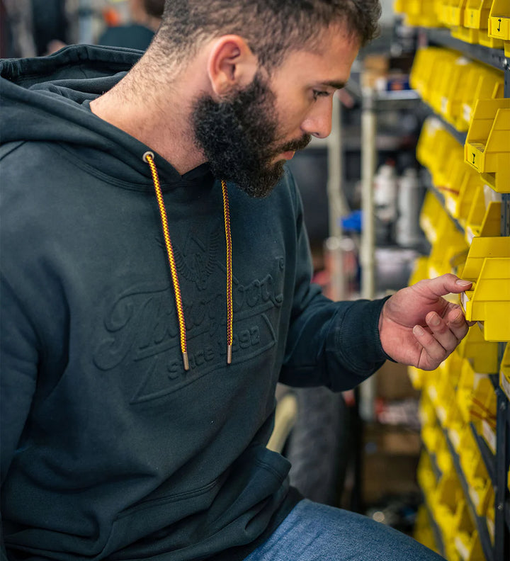 Thorogood Heavyweight Brushed Embossed Logo Hoodie