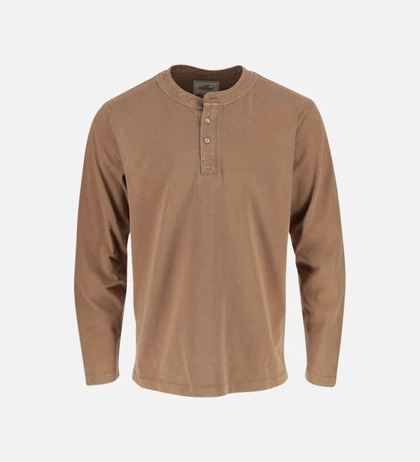 Thorogood Men's Heavyweight Vintage Wash Henley