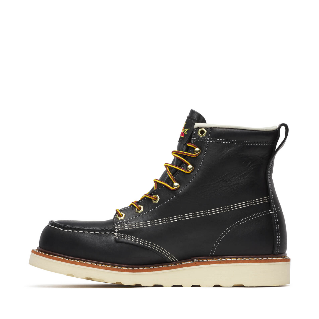 Thorogood American Heritage 6" Black Moc Toe