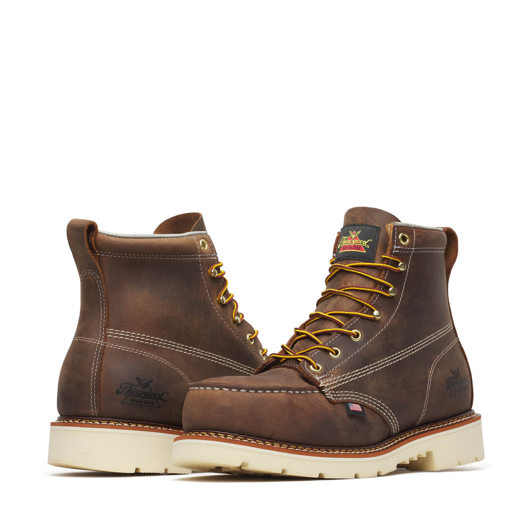 Thorogood American Heritage 6" Crazy Horse Steel Toe