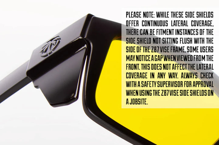 Heat Wave Vise Matte Black Side Shield