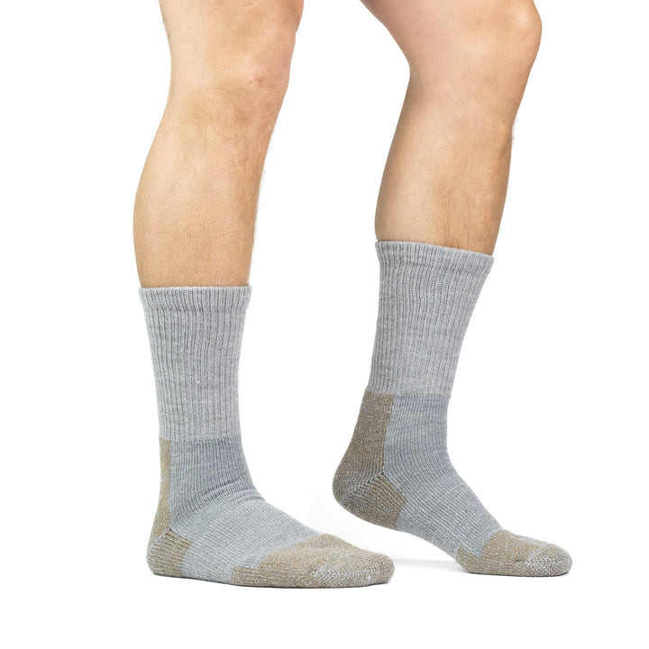 Fox River Men's Steel-Toe Heavyweight Crew Work Sock - 2 Pack