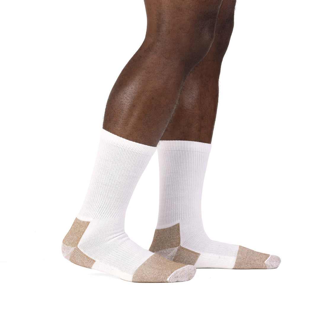 Fox River Men's Steel-Toe Lightweight Crew Work Sock - 2 Pack