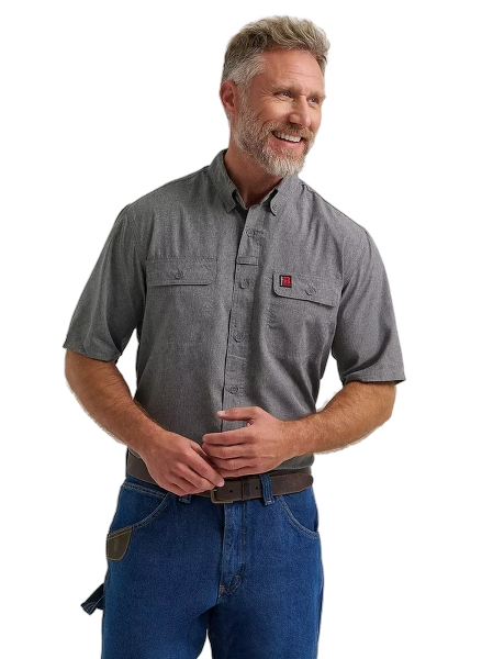 wrangler-mens--riggs-workwear-short-sleeve-lightweight-vented-work-shirt-front-workwear-wearhouse-work-boots-apparel-safety-gear
