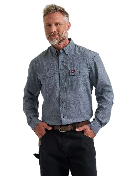wrangler-mens-riggs-workwear-lightweight-vented-work-shirt-front-workwear-wearhouse-work-boots-apparel-safety-gear
