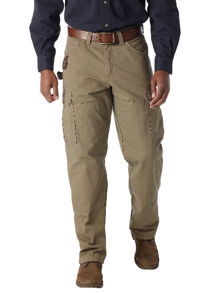 wrangler-mens-riggs-workwear-lined-ripstop-ranger-pant-bark-front-workwear-wearhouse-work-boots-apparel-safety-gear
